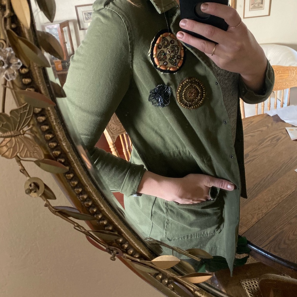 Embellished Utility Jacket - Picture 8 of 8